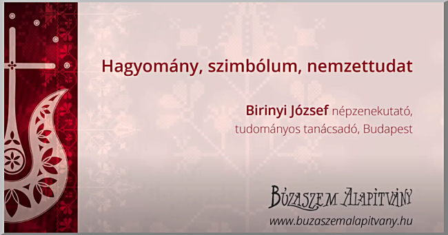 Birinyi József: Hagyomány, szimbólum, nemzettudat
